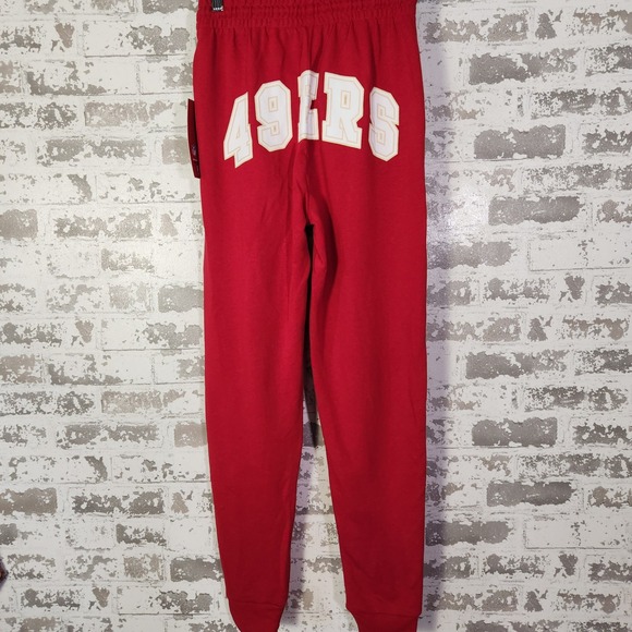 NFL Ultra Game San Francisco 49ers Sweatpants Joggers Red / Multi Size S - Picture 1 of 16
